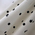 Hokkoh Cotton - 'Neko' Polka Dot - White *Last Piece 3.5m